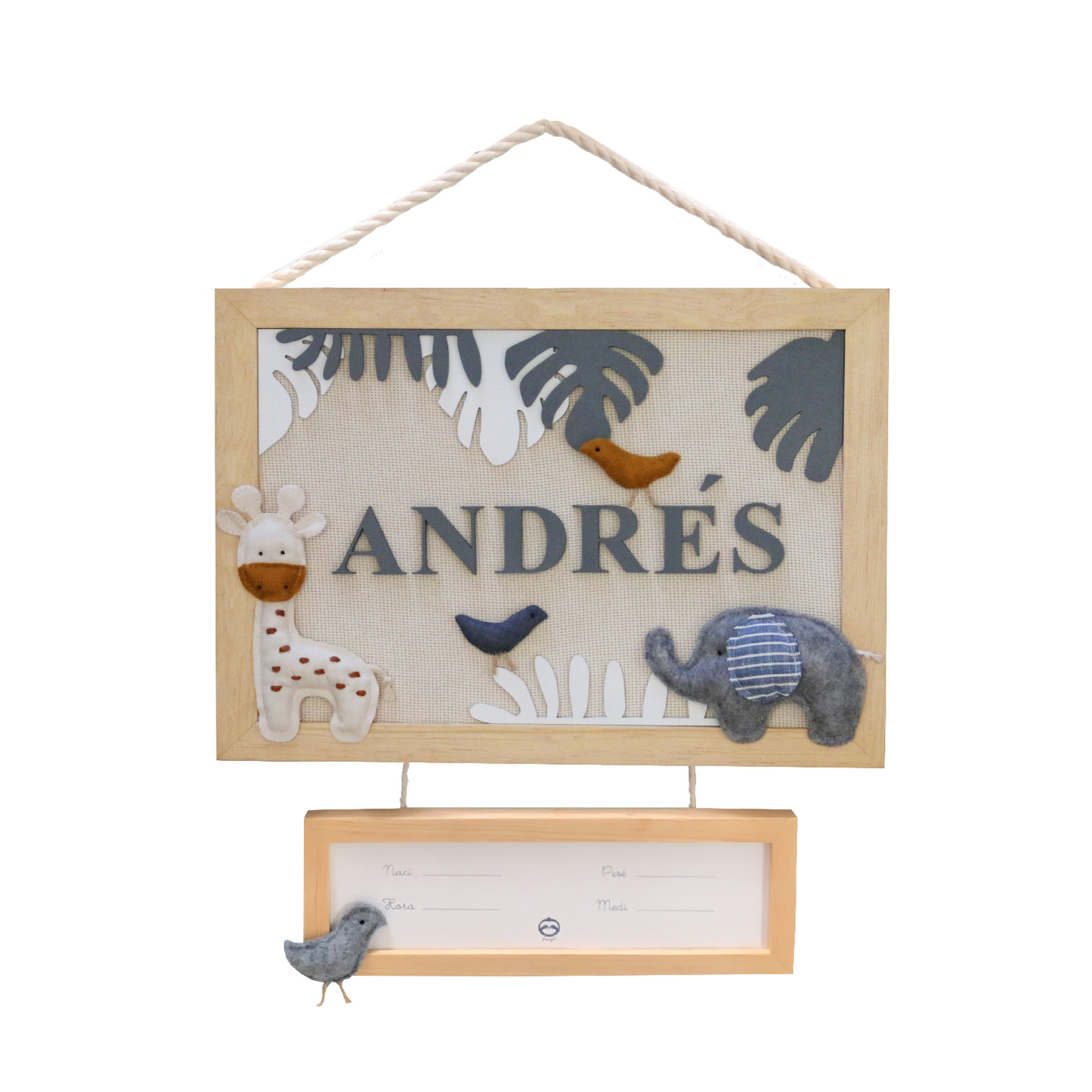 Letrero Animales Selva